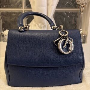 Be Dior Small Flap Bag in Blue